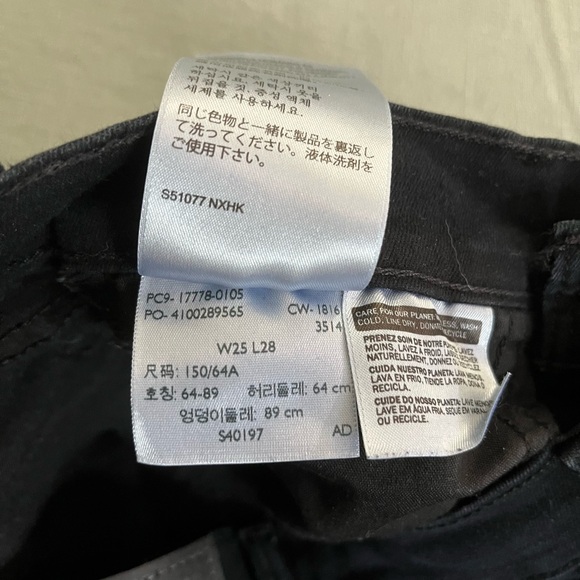 Women’s Levi’s 710 jeans size 25 - Picture 6 of 6